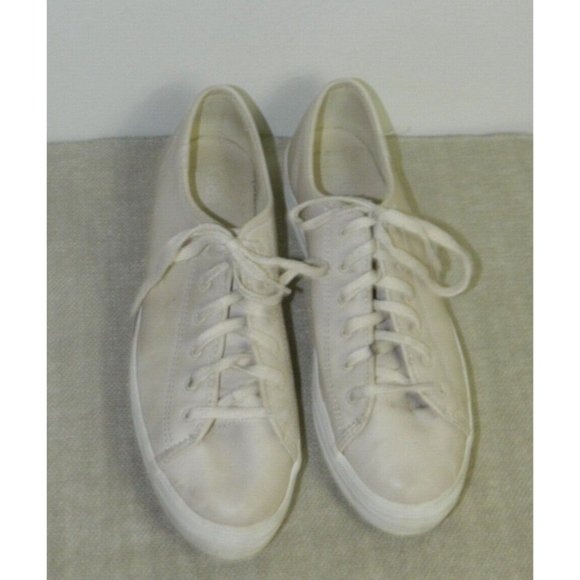 Ked's Sneakers Women's Pink Leather Platform Gym Shoes Size 10 - Picture 2 of 9